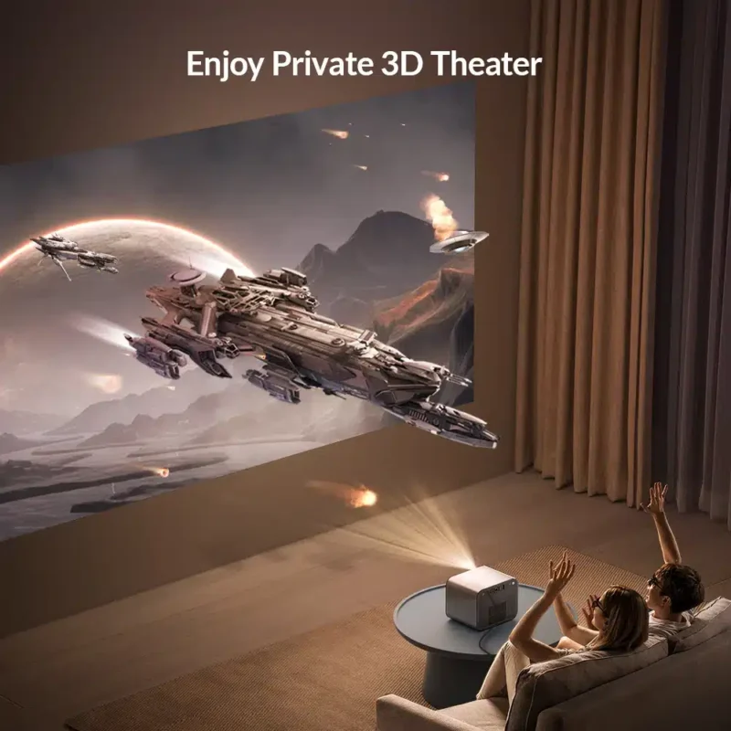 BYINTEK R90 Rock Full HD 1080P DLP 3D Projector - Image 4
