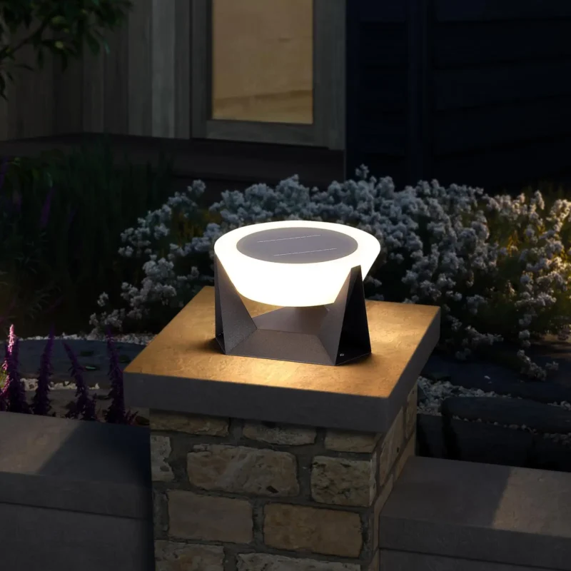 GlowPost Modern Solar Post Light - Image 2