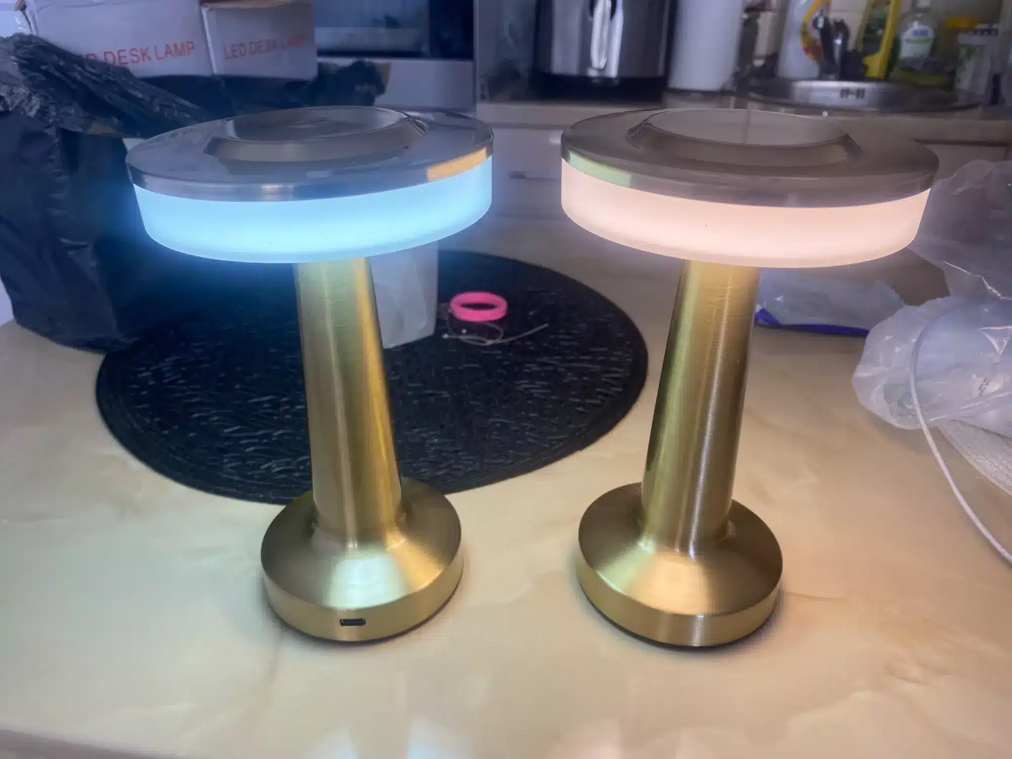 Portable Metal LED Table Lamp photo review