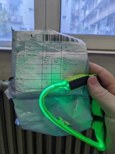 LumiGlow LED Dog Collar photo review
