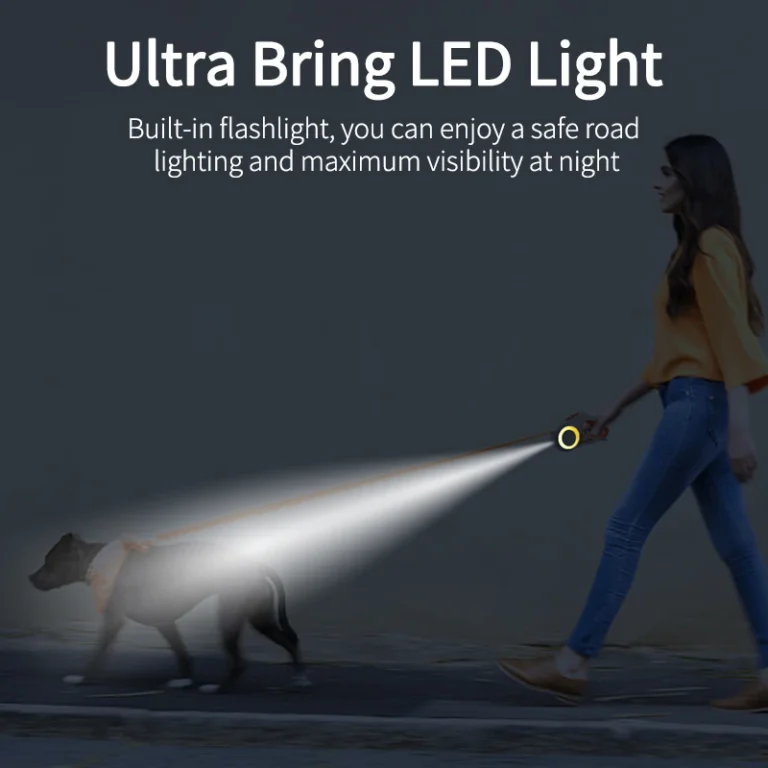 LumiFlex Retractable Dog Leash photo review