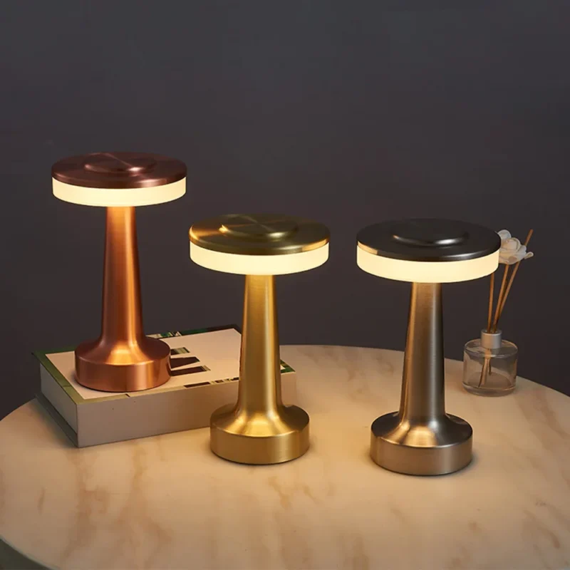 Portable Metal LED Table Lamp - Image 2